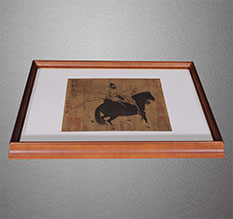 鹿邑书画装裱配框服务案例