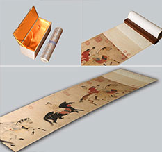 鹿邑馆藏书画复制博物馆书画复制服务